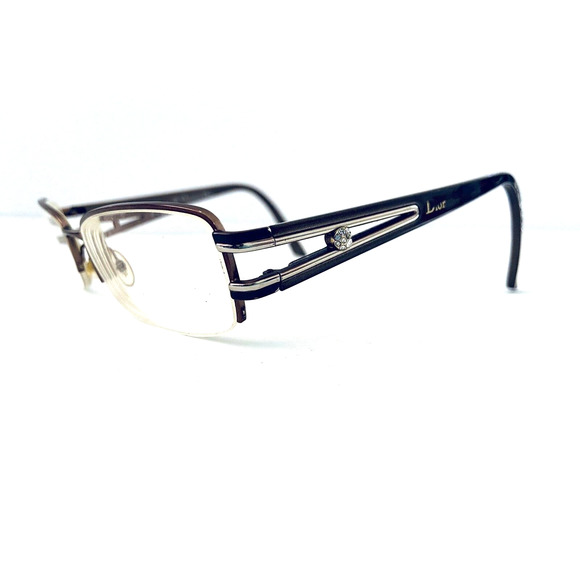 VTG Christian Dior Gold Crystal Glasses - Picture 1 of 12